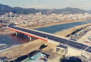 팔마대교 개설공사 완공