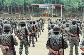 83동원 훈련입소장병