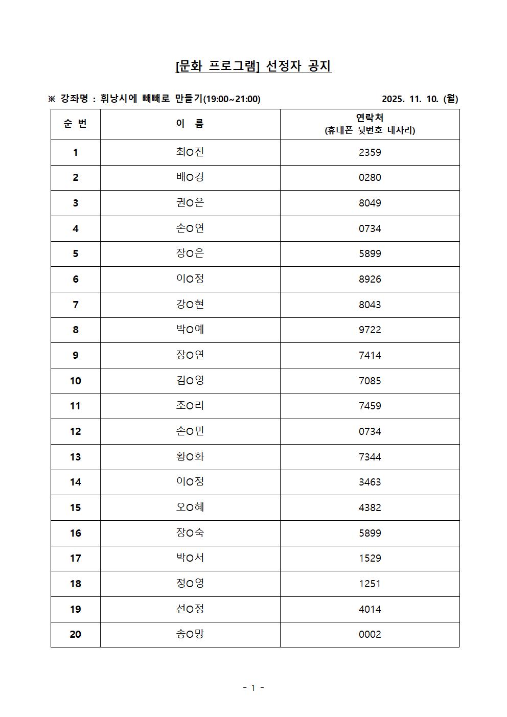 휘낭시에 빼빼로 만들기 선정자001.jpg 이미지입니다.